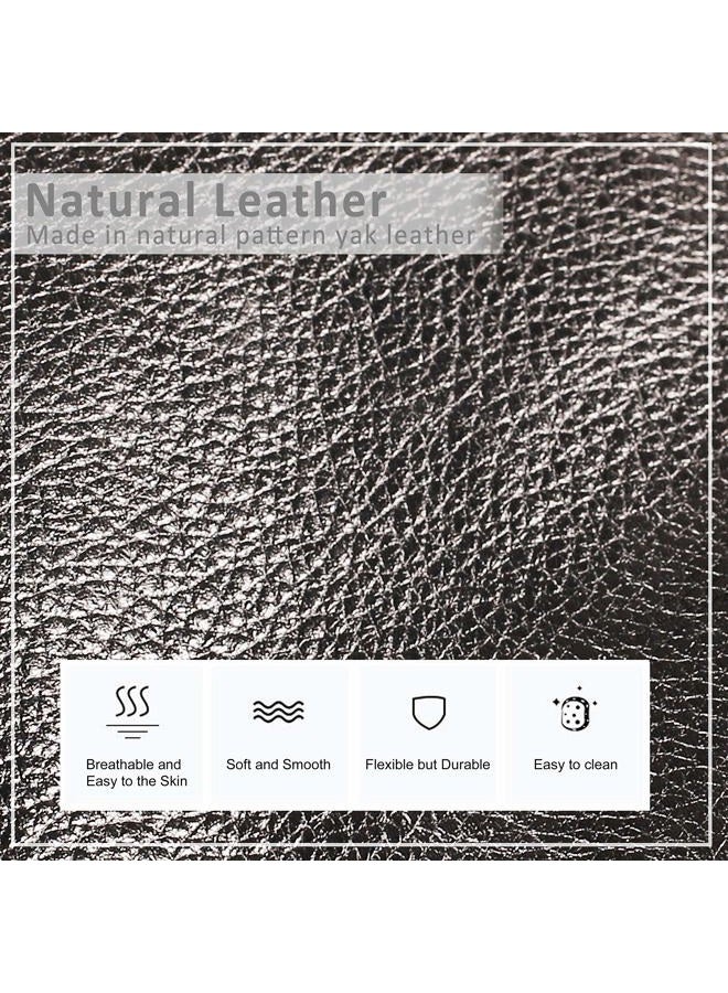 befen Leather Small Cell Phone Crossbody Wallet Purse and Bags for Women, Metallic Bronze Pewter, S - Image 4