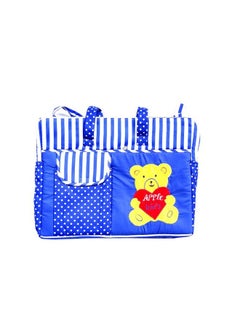 New Born Baby Multipurpose Mother Bag Diapper Changing Multi Compartment For Baby Care And Maternity Handbag Messenger Bag Diaper Nappy Mama Shoulder Bag 0 24 Months Pack Of 1 (Blue)