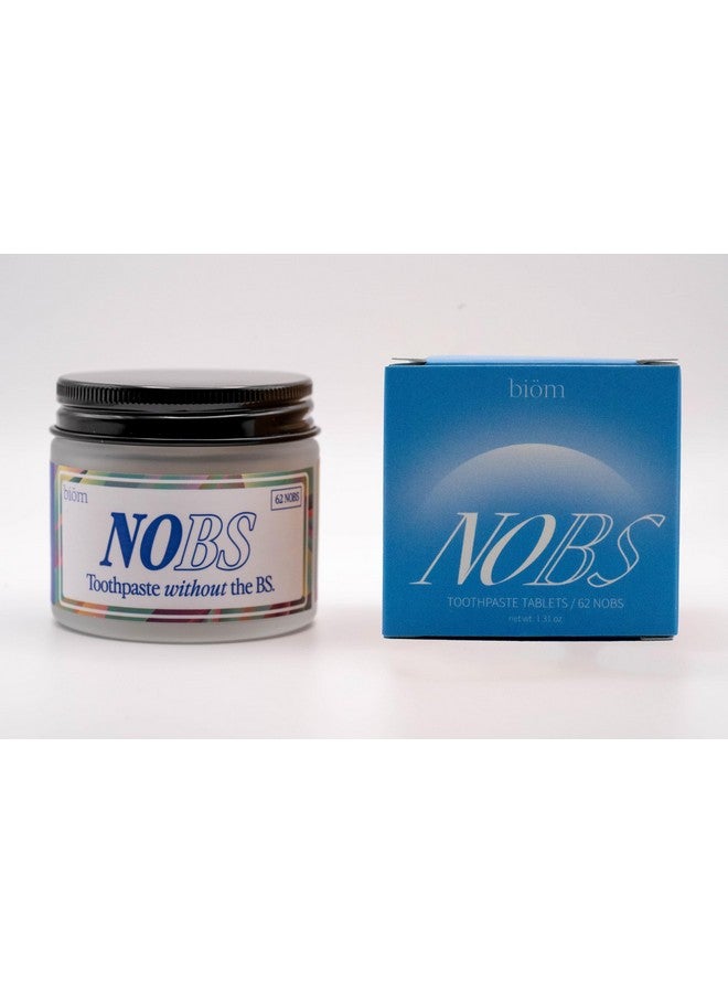 Biöm NOBS (No Bad Stuff) Toothpaste Tablets - Nano Hydroxyapatite, Fluoride & Plastic Free, Eco & Travel Friendly - Remineralize with NHA (1 Month) - Image 3