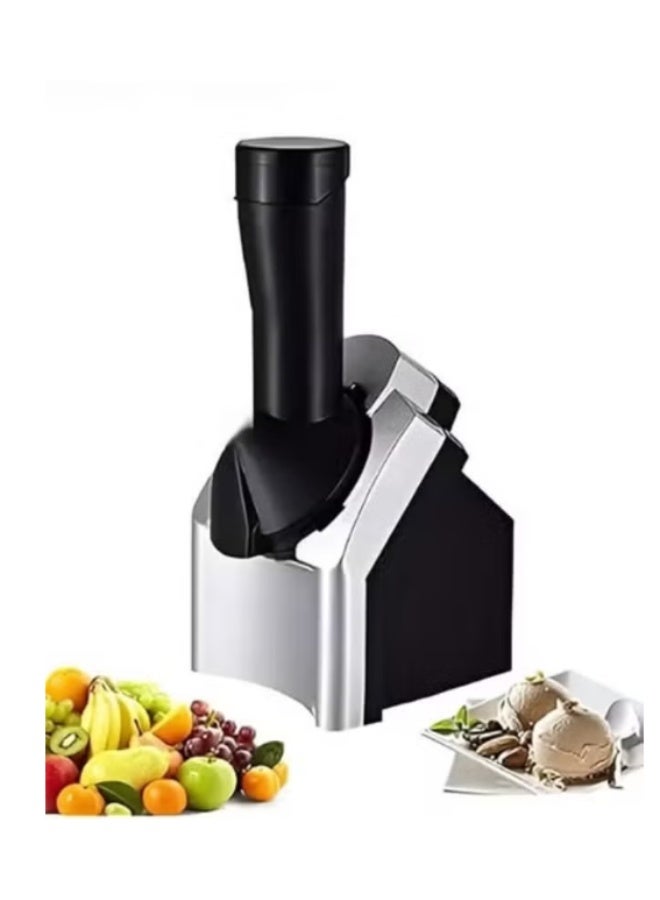 Ice Cream Maker,Electric Fruit Sorbet Machine Maker,For Ice Cream,Desserts,Gelato Smoothie - Image 1