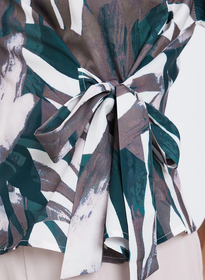 Take Two All-Over Printed Tops and Slit Cut Pants Co-Ords - Image 3