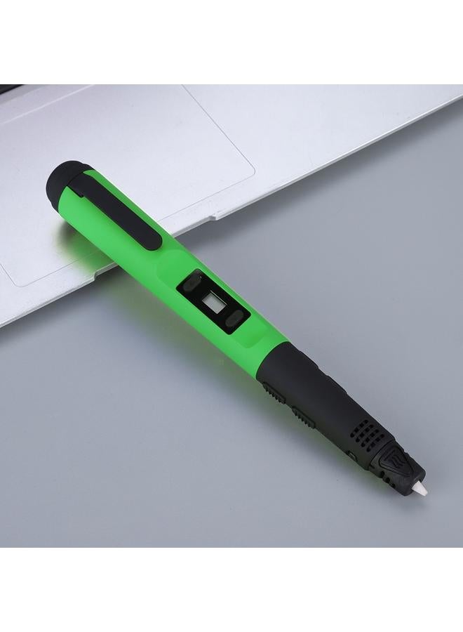 3D Printing Drawing Pen Modeling Filament ABS&PLA Printer Tool Set   Green