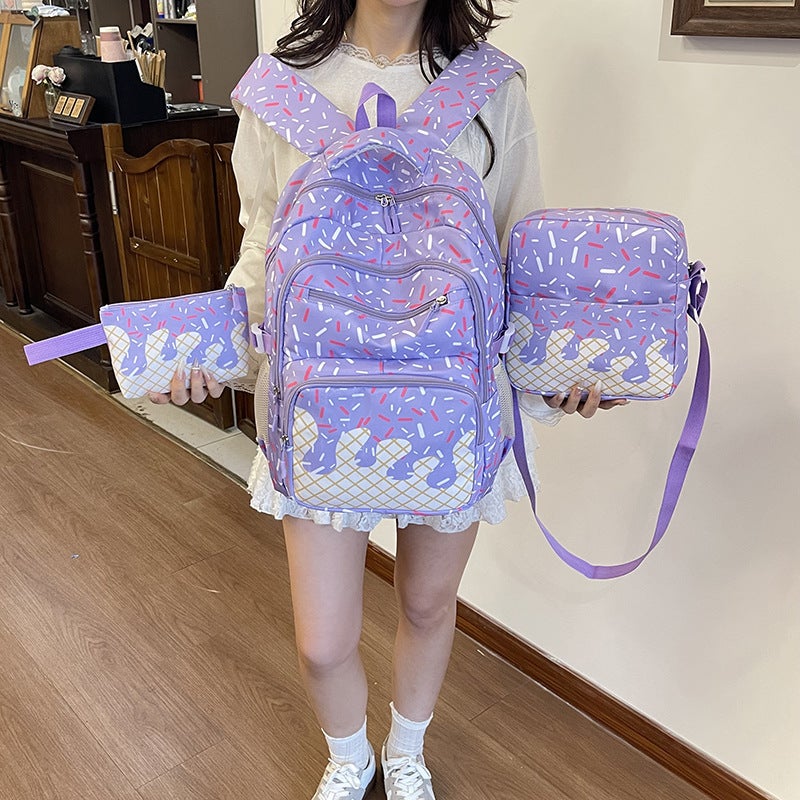 Ice Cream Series 3-Piece Backpack Set - Image 2