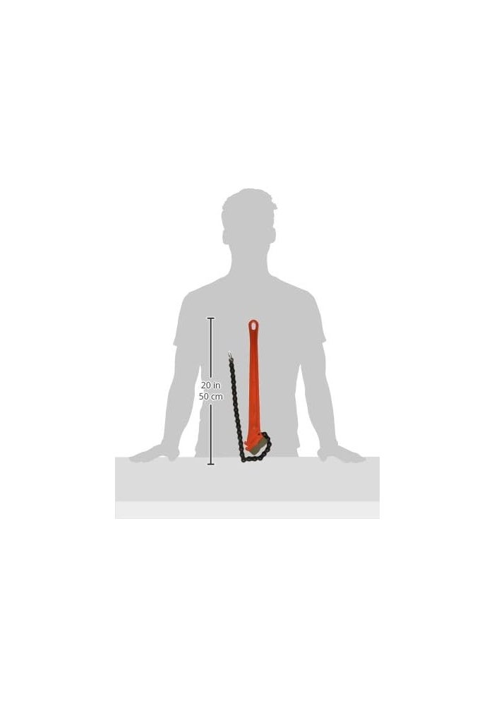 Ridgid Chain Wrench for Pipe Cap 2-1/2 to 5 Inches - Image 5