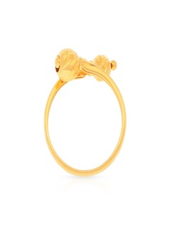 Malabar Gold and Diamonds 22 Carat 916 Purity Yellow Gold Ring RG0716844Y16 For Women  - Image 3