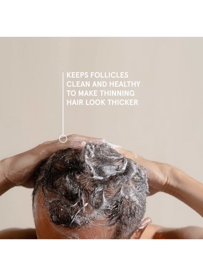 Keeps Hair Regrowth Treatment Mens Shampoo for Fuller, Thicker Looking Hair, 8 oz - Thinning and Hair Growth Shampoo for Men - DHT Blocker - Infused with Biotin, Caffeine, & Saw Palmetto - Image 4