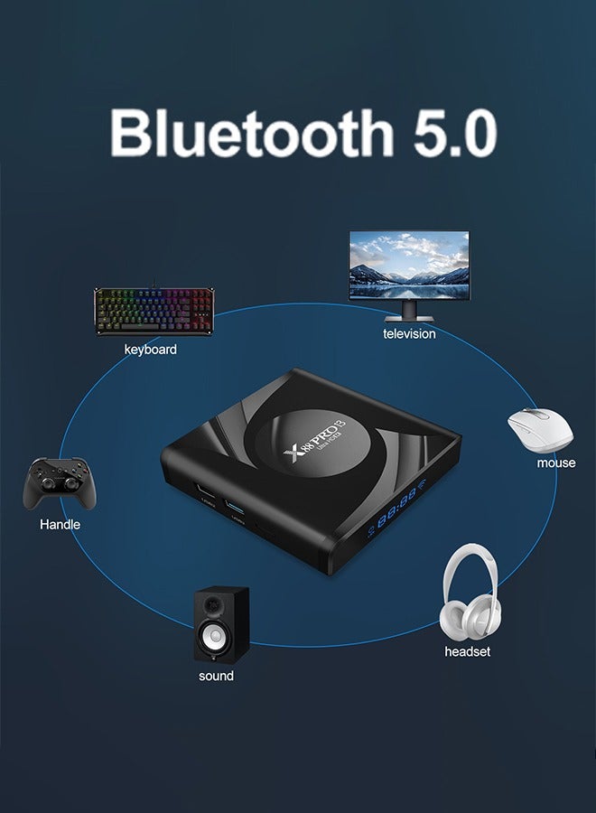 Android 13.0 TV Box 4G/32G 2.4G 5G Dual WIFI 6 BT5.0 H.265 8K UHD Smart Media Player - Image 5