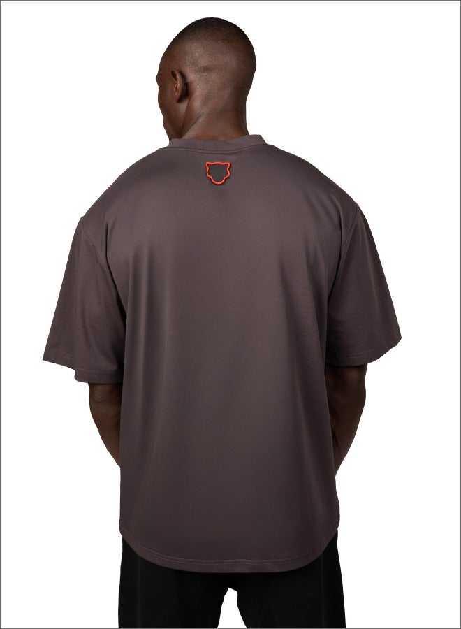 تنجيم سكواد تيشيرت نادر ٤٠٤ - رمادي - Image 3