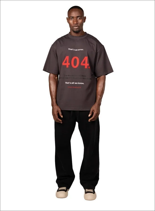 تنجيم سكواد تيشيرت نادر ٤٠٤ - رمادي