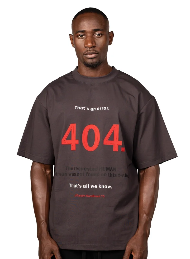 RARE 404 T-SHIRT - GREY