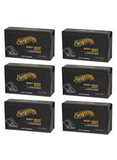 SUAVECITO Body & Hand Soap Bars Moisturizing With Masculine Original Fragrance 6 Oz 6 Pack  - Image 1