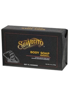 SUAVECITO Body & Hand Soap Bars Moisturizing With Masculine Original Fragrance 6 Oz 6 Pack  - Image 3
