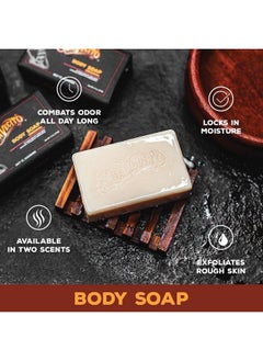 SUAVECITO Body & Hand Soap Bars Moisturizing With Masculine Original Fragrance 6 Oz 6 Pack  - Image 5