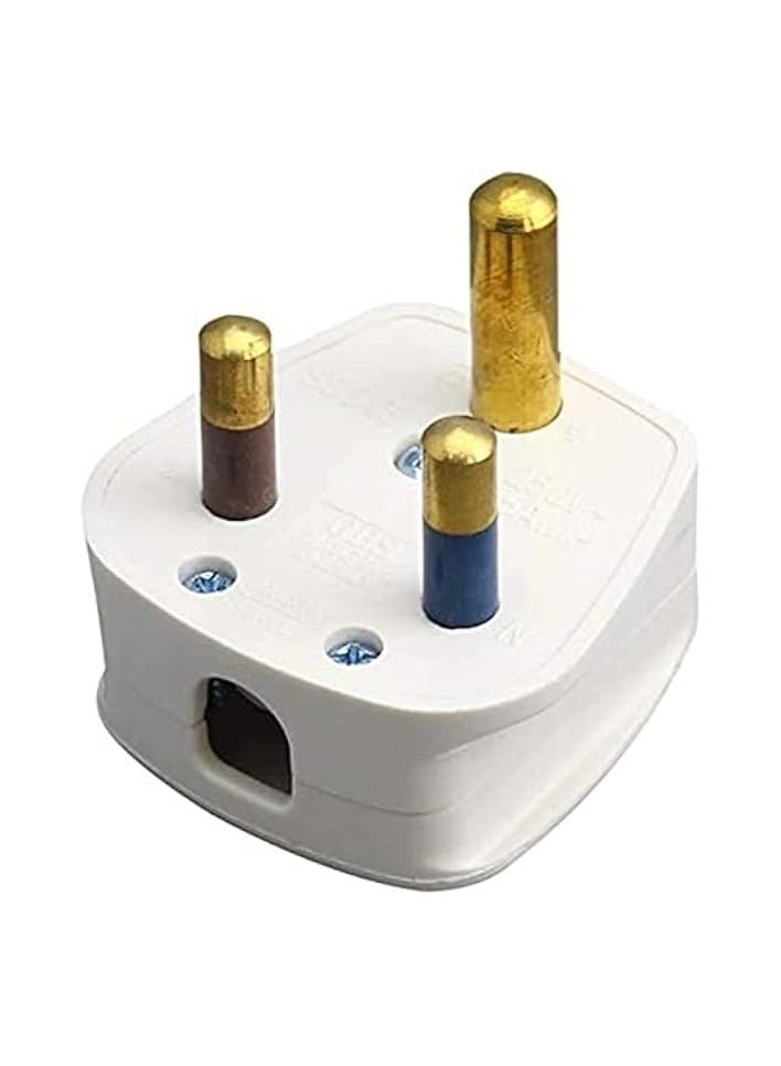 erorex 15Amp Plug 3 Pin Power Plug 3 Pin Cylinder 15A Power UK Plug