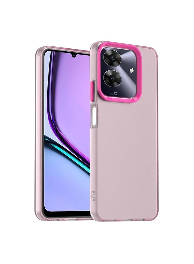 اس-توب جراب لهاتف Realme Note 60 Candy PC Hybrid TPU مقاوم للصدمات - Image 1