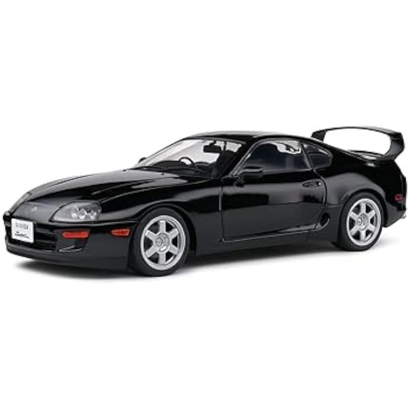 , 1:18 TOYOTA SUPRA MK4 A80 BLACK - Image 1
