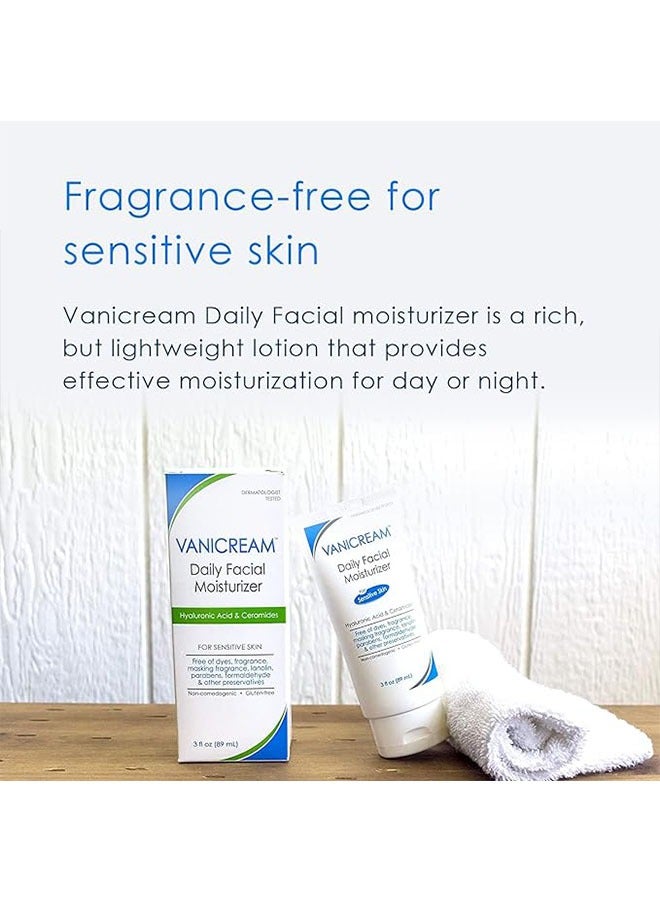 Vanicream Daily Facial Moisturizer 89ml, for Sensitive Skin - Image 3