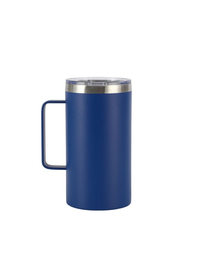 12oz 14oz 16oz 24oz Handle Mug 304 Stainless Steel Vacuum Coffee Cup Vacuum Cup