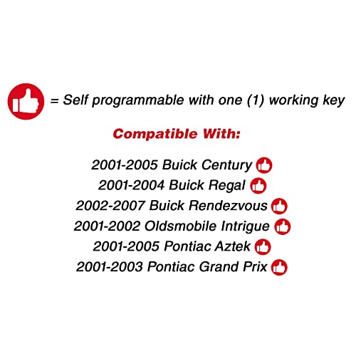 KeylessOption Keyless Entry Remote Control Car Key Fob Replacement for L2C0007T (Pack of 2) - Image 4