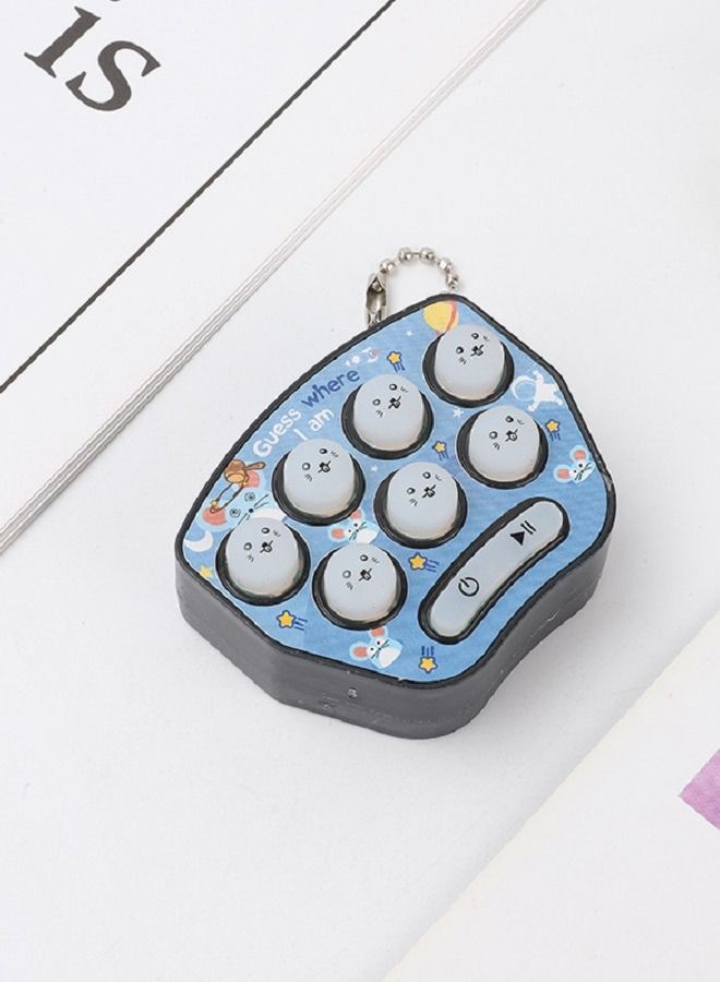 Y&D Mini Brick Game Toy Keychain Classic Portable Luminous Game Machine with Chain Birthday Party Most Popular 