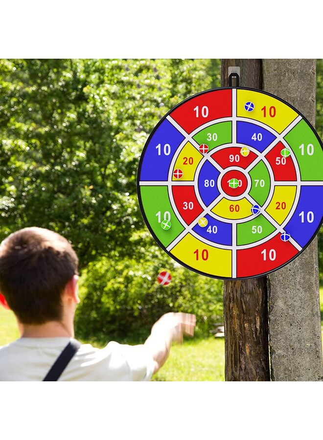 Large Dart Board for Kids, Kids Dart Board with Sticky Balls, Boys Toys, Indoor/Sport Outdoor Fun Party Play Game Toys, Birthday Gifts for 3 4 5 6 7 8 9 10 11 12 Year Old Boys Girls - Image 2