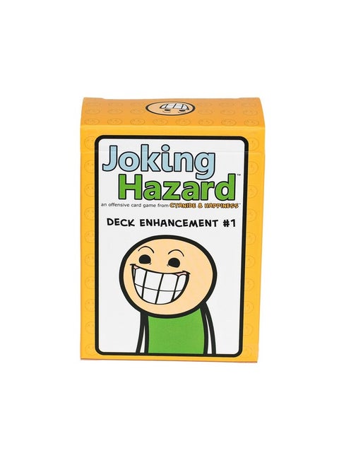 Ent #1 - The First Expansion Of Joking Hazard Comic Building Card - Party Game By Cyanide And Happiness For 3-10 Players , Orange, Medium