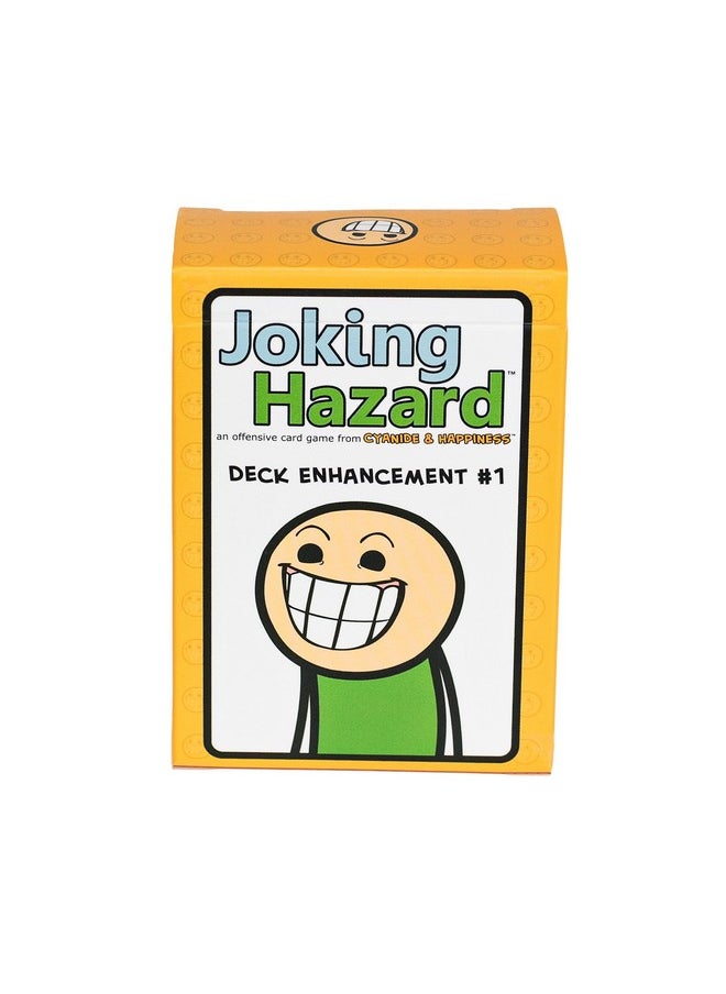 Joking Hazard - Ent #1 - The First Expansion Of Joking Hazard Comic Building Card - Party Game By Cyanide And Happiness For 3-10 Players , Orange, Medium - Image 1