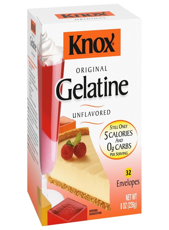 Knox Original Unflavored Gelatin, 32 ct Packets - Image 5