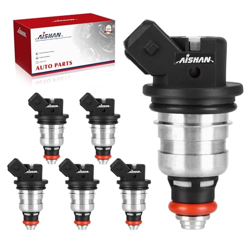 AISHAN 6PCS Fuel Injectors 1 Hole Compatible with Mercury Outboard 150hp DFI Optimax Mariner 135200 HP Optimax Outboard 135HP 150HP 175HP 2000 2001 2002 2003 2004 2005 2006 Replace 37003804841 - Image 1