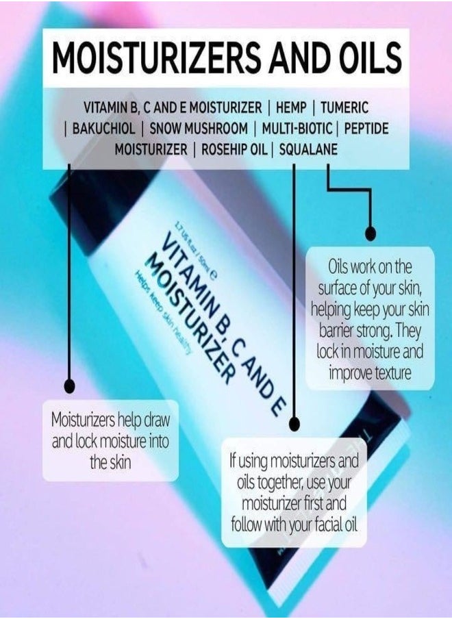 The Inkey List - The Inkey List Vitamin B C And E Moisturizer 50ml - Image 1