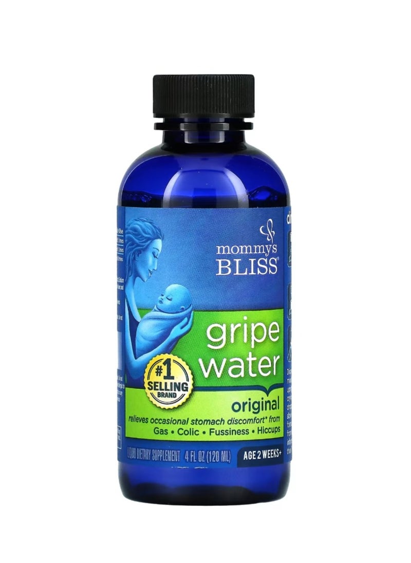 Mommy's Bliss Gripe Water Original Age 2 Weeks+ 4 fl oz (120 ml)  - Image 2