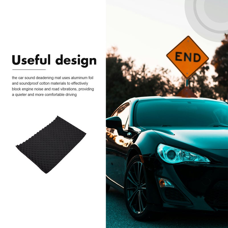 Car Sound Insulation Mat for Engine Hood and Car Doors, Reduces Noise and Vibration - Image 4