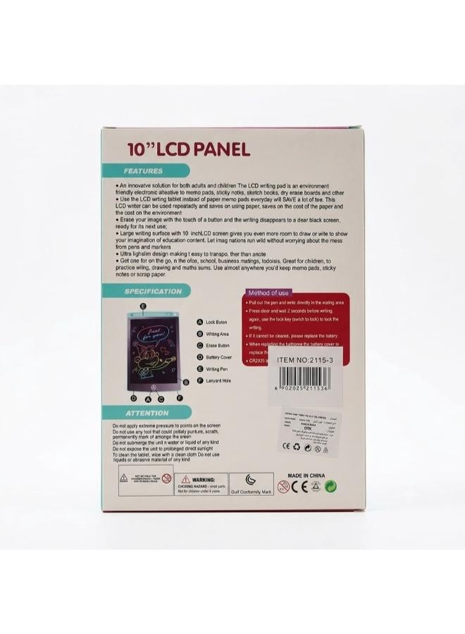 10-Inch LCD Electronic Writing & Drawing Tablet for Kids - Image 2