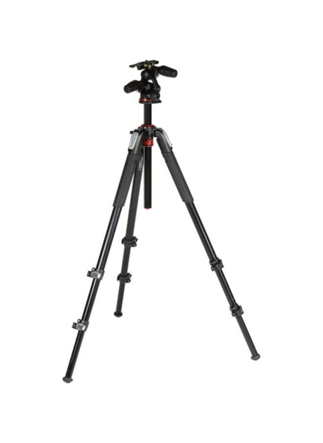 Manfrotto Manfrotto MT055XPRO3-3W Aluminum Tripod with 3-Way Pan/Tilt Head  - Image 1