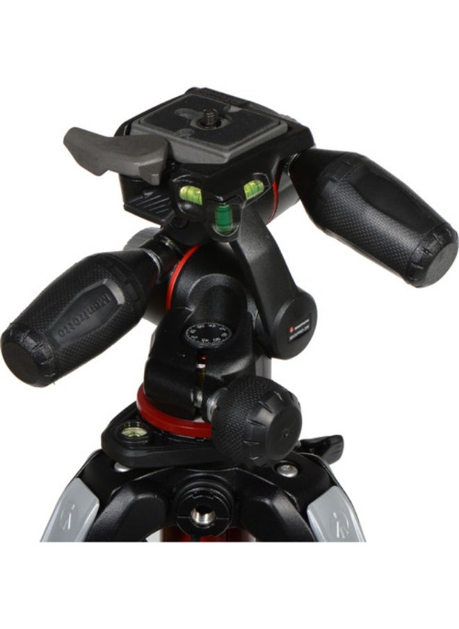 Manfrotto Manfrotto MT055XPRO3-3W Aluminum Tripod with 3-Way Pan/Tilt Head  - Image 2
