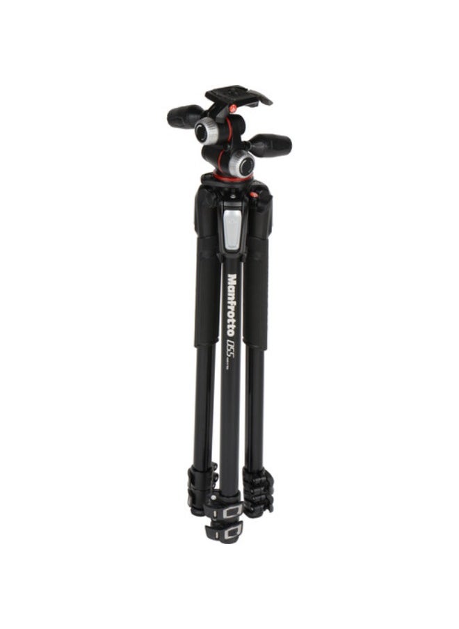 Manfrotto Manfrotto MT055XPRO3-3W Aluminum Tripod with 3-Way Pan/Tilt Head  - Image 4