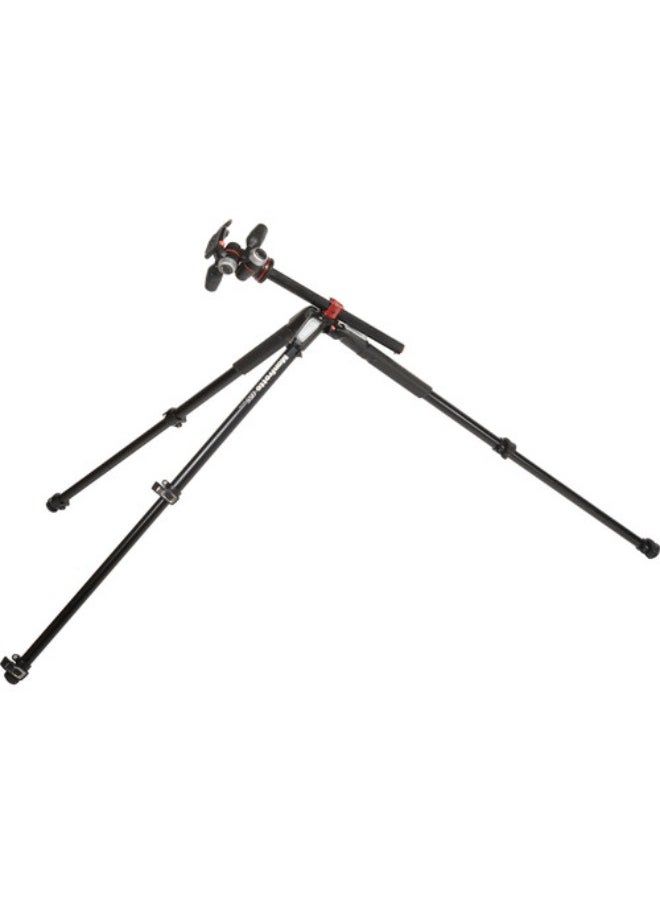Manfrotto Manfrotto MT055XPRO3-3W Aluminum Tripod with 3-Way Pan/Tilt Head  - Image 5