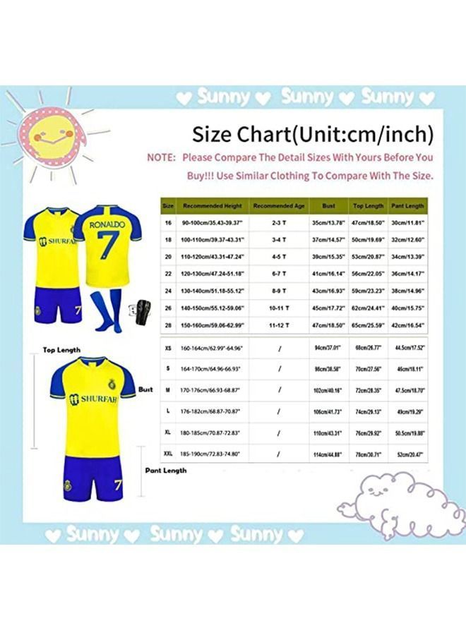 NIBEMINENT Riyadh Victory jersey No. 7 fans football uniform - Image 2