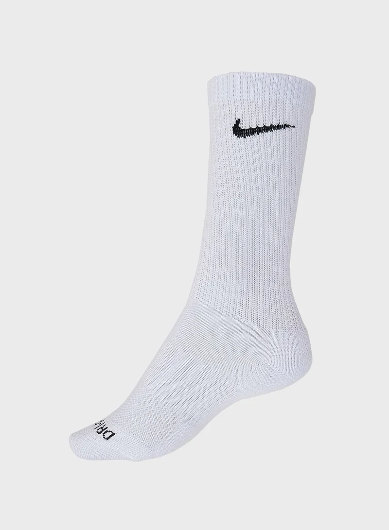 Nike 6 Pack Everyday Plus Cush Crew Socks