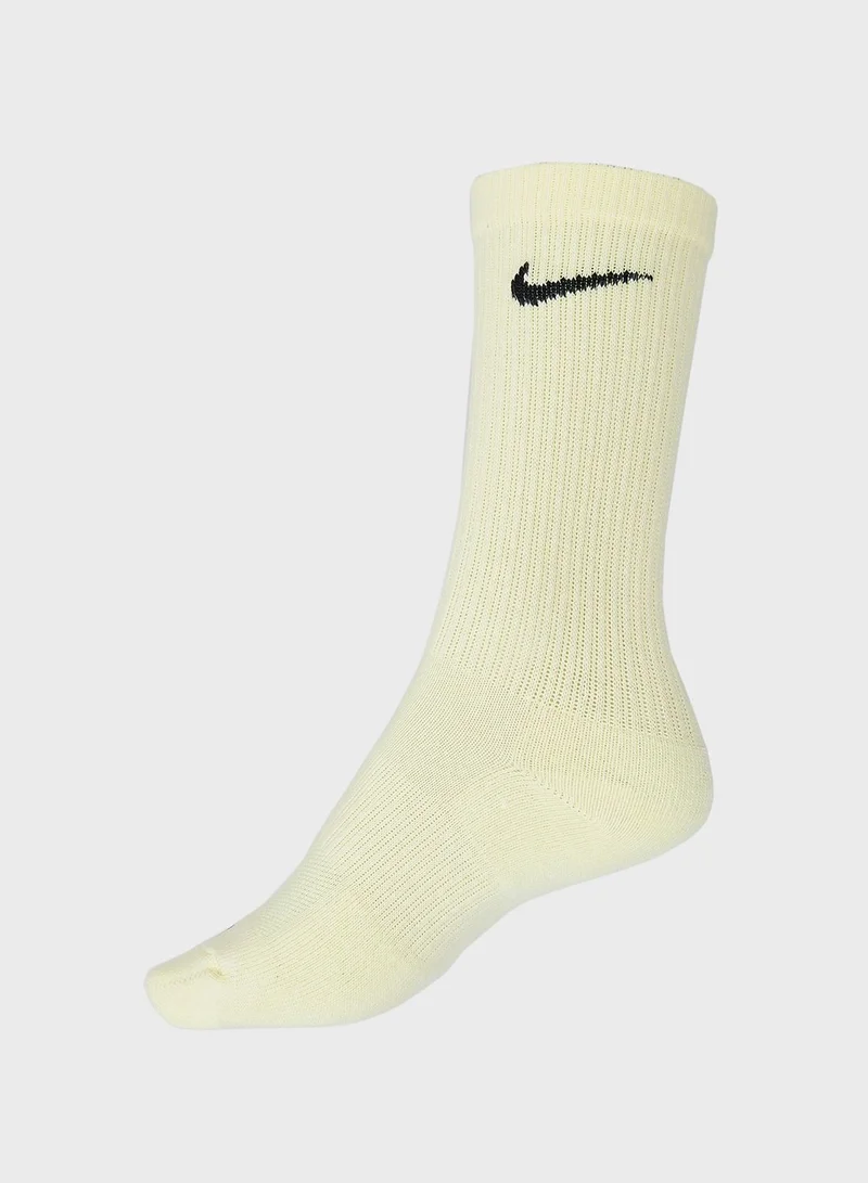 Nike 6 Pack Everyday Plus Cush Crew Socks