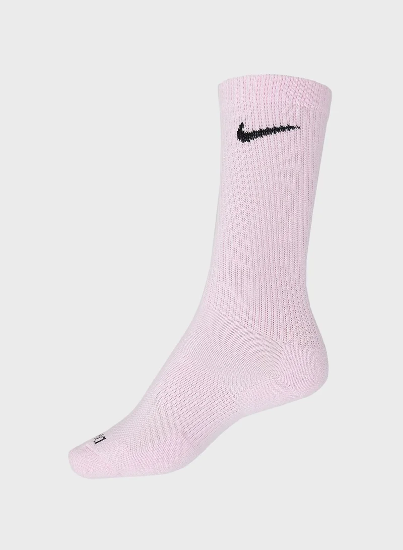Nike 6 Pack Everyday Plus Cush Crew Socks
