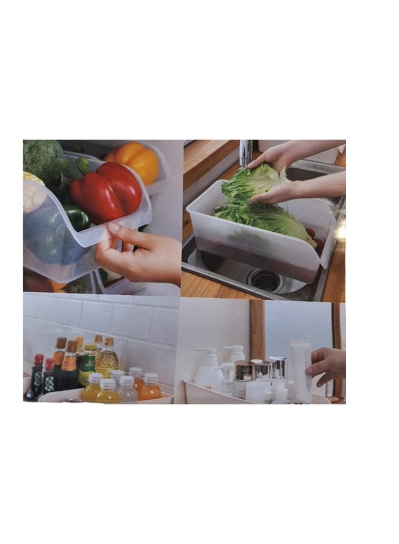 2-Piece Refrigerator Organizer Box  - Image 1