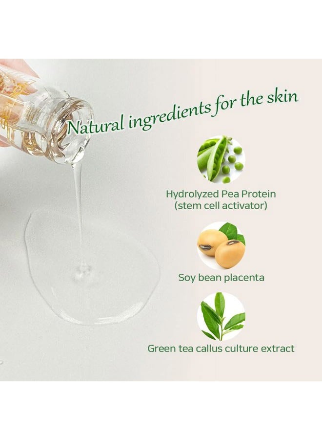 Ronas Stem Cell Solution ampoules Anti Aging Formula Best Anti Aging Serum Plant Stem Cells Hyaluronic Acid Restore Replenish Skin Smooth Wrinkles All Skin type 0.16oz 10vial - Image 4