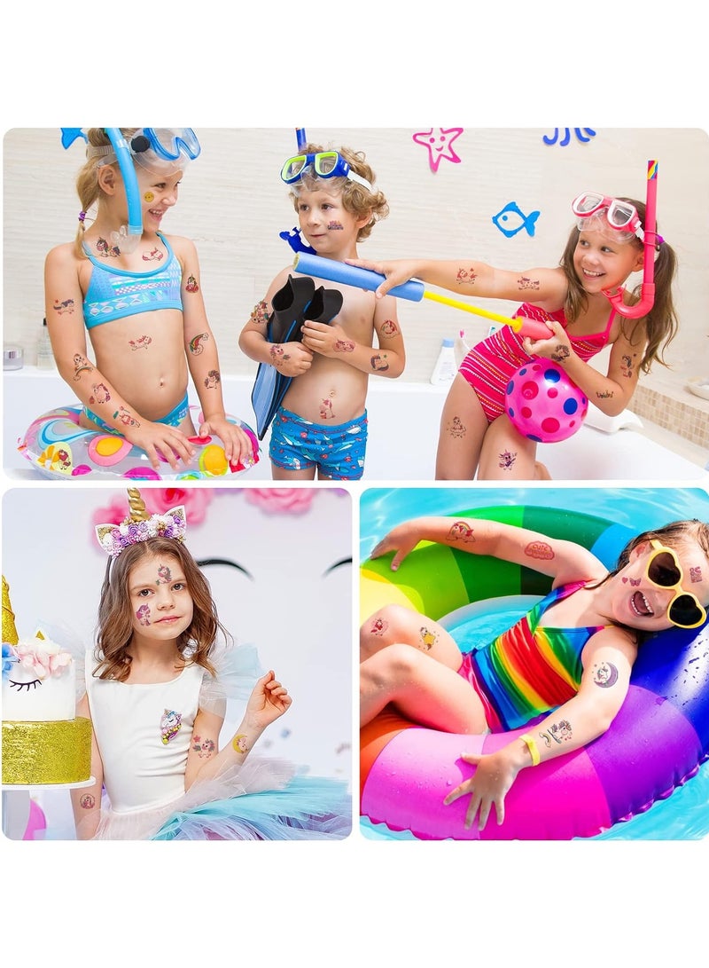 Unicorn Tattoos Temporary Birthday Party Favors 30 Sheets Unicorn Temporary Tattoos For Birthday Party Supplies For Unicorn Goodie Bag Stuffers No Duplicate - Image 5