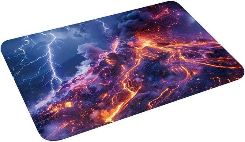 Phayah Volcanic Lava Doormat 16x24 Indoor Outdoor Front Door Mat For Patio Garage Porch - Image 4