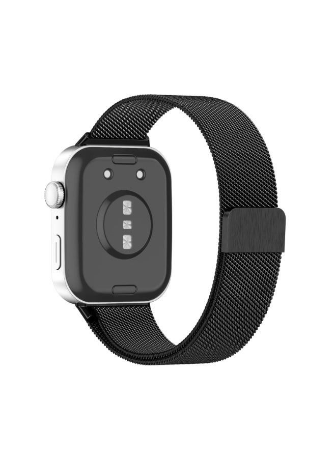 ChicVibe Metal Strap Compatible with Huawei Watch Fit 3/4/4 Pro, Magnetic Mesh Stainless Steel Bands Women Men Loop Replacement Watch Band for Huawei Watch Fit 4/Fit 4 Pro/3 Straps - Image 2