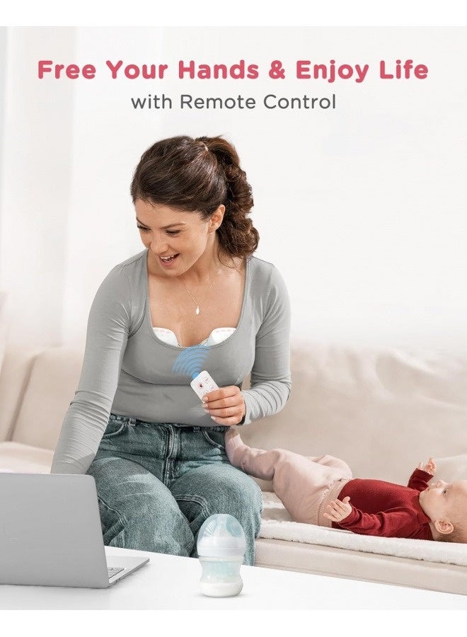 Wearable Electric Breast Pump - Cordless, Rechargeable, Quiet, Portable - Comes with 112 Milk Storage Bags - BPA Free - Perfect for Working and Traveling Moms - Image 5
