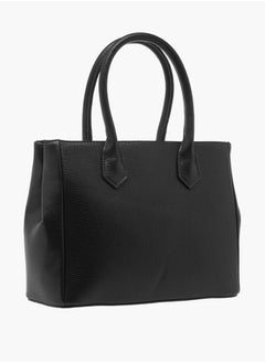 Le Confort Women Textured Tote Bag with Double Handles and Detachable Strap  - Image 3