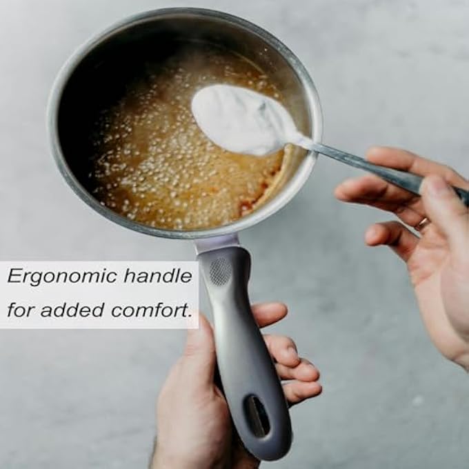 YelaJoy Bakelite Pot Handle Black  ScaldProof Long Replacement Grip Removable With Screw For Pot LidsSauce PansSkillets - Image 4