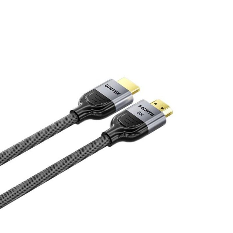 كابل HDMI نايلون مجدول 8K، 8M، دعم دقة 8K@60 هرتز، توافق عالمي، نقل بيانات عالي السرعة، دعم ARC - Image 3